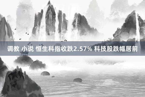 调教 小说 恒生科指收跌2.57% 科技股跌幅居前