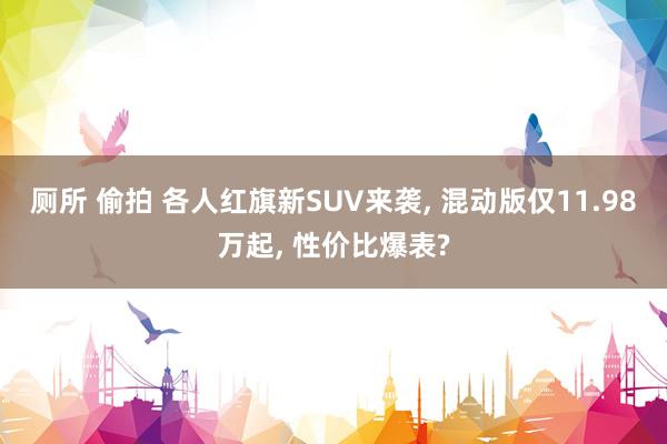 厕所 偷拍 各人红旗新SUV来袭, 混动版仅11.98万起, 性价比爆表?